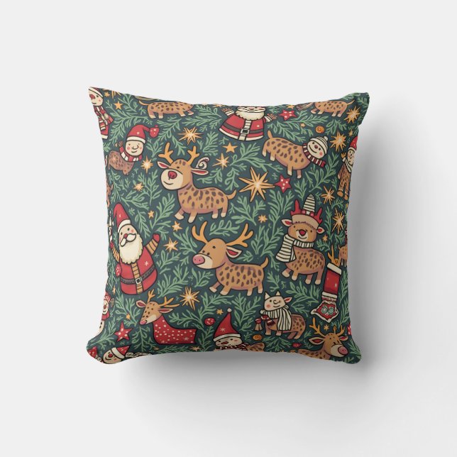 almohadón de almohada de navidades (Edición) (Anverso)
