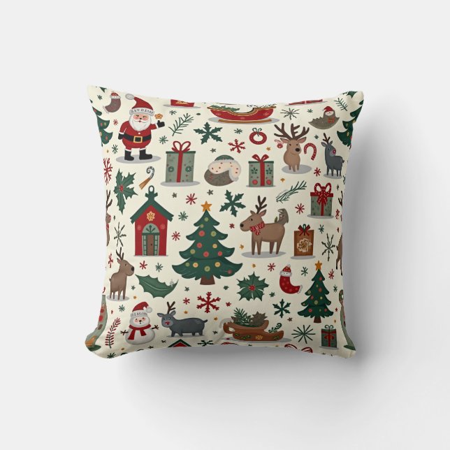 almohadón de almohada de navidades (Edición) (Anverso)