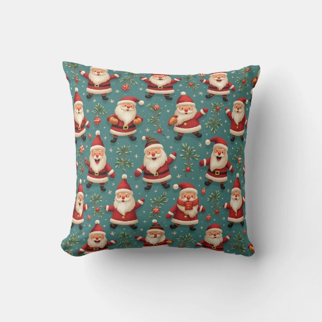 almohadón de almohada de Navidades simples (Anverso)