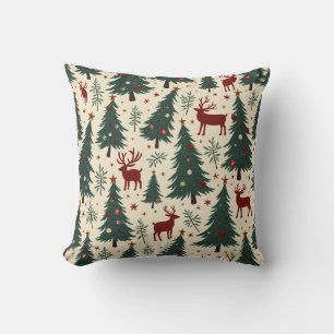 almohadón de almohada de Navidades simples
