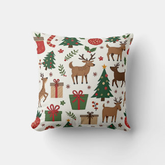 almohadón de almohada de Navidades simples