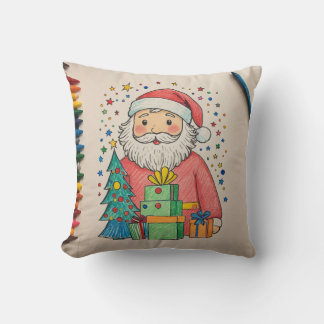 almohadón de almohada de Navidades simples