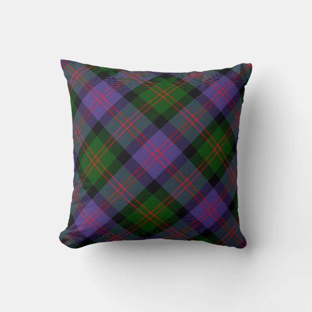 Almohadones Plaid Blair Almohada Moderna de Tartán (Anverso)