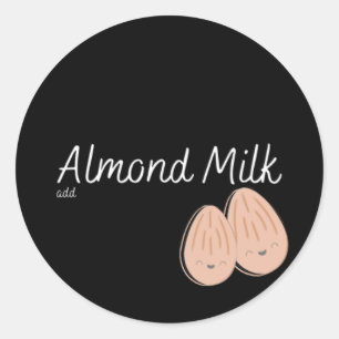 Almond Milk añade pegatina
