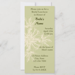 Almuerzo de la novia de la flor de oliva antigua