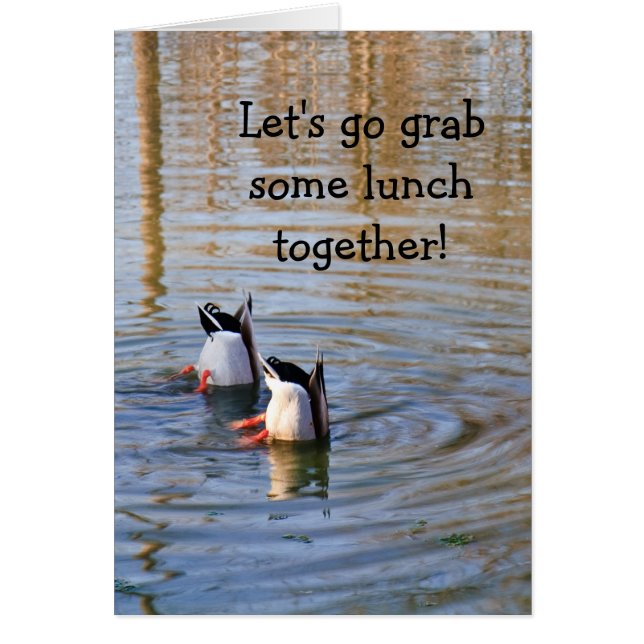 Almuerzo de pato (Frente)