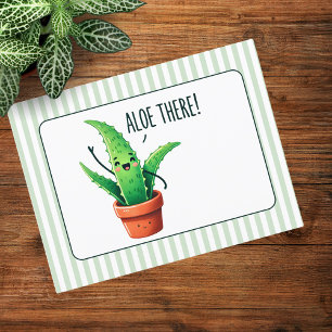 ¡Aloe! Tarjeta mediana