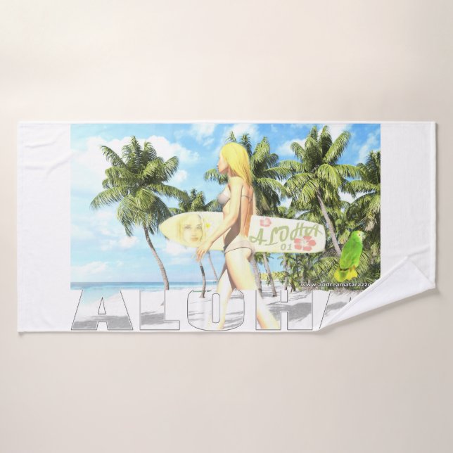 Aloha 01 (Toalla de baño)
