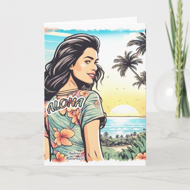 Aloha Chica (Anverso)
