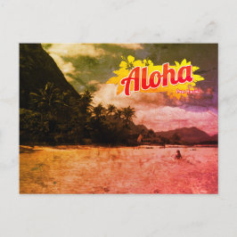 Aloha de la postal de Hawaii