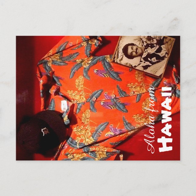 Aloha de la postal de Hawaii (Anverso)