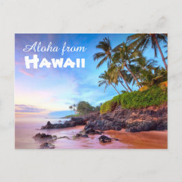 Aloha de la postal de Hawaii