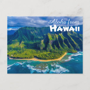 Aloha de la postal de Hawaii