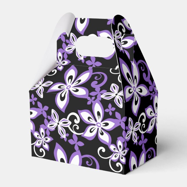 ALOHA FRIDAY (NEGRO/PURPLE) Caja de Favores (Front Side)