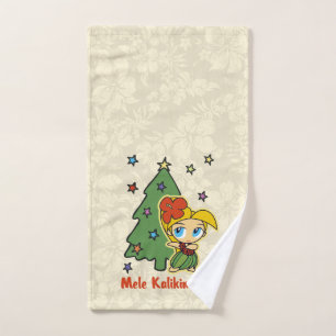Aloha Honeys Navidades Blond Hula Chica Hibiscus