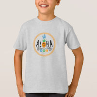 Aloha Pineapple Design - Camiseta básica para niño