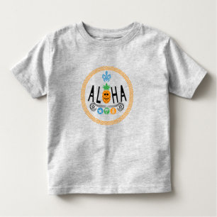 Aloha Pineapple Design - Toddler Fine Jersey T-Shi