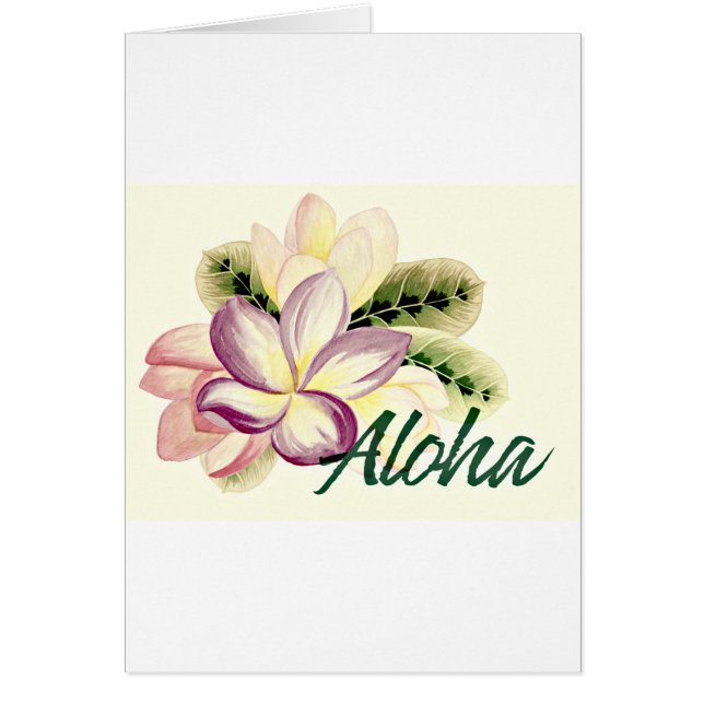 Aloha Plumeria (Frente)
