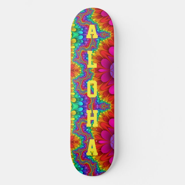 Aloha Splash Skateboard (Anverso)