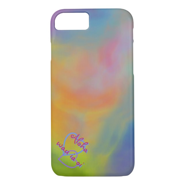Aloha wau ia oi (Te amo estilo hawaiano) Funda (Reverso)