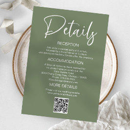 Alojamiento de detalles de la invitación de boda e