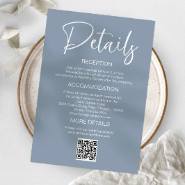 Alojamiento de detalles de la invitación de boda e