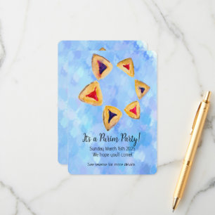 Alojamiento de invitación a la fiesta de Purim Sta