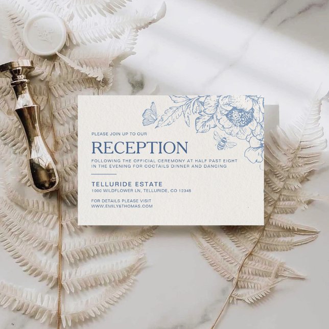 Alojamiento de recepción de boda Chinoiserie flora (Subido por el creador)