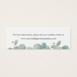 Alojamiento de sitio web del Boda de Eucalyptus