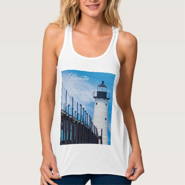 Along Manistee Tank Top (Anverso)
