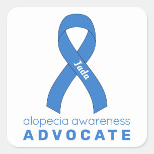 Alopecia Defensora Pegatina de la Plaza Blanca