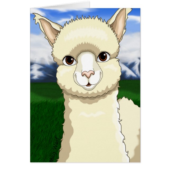 Alpaca bonita (Frente)