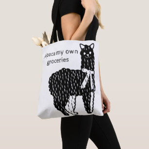 "Alpaca mi propia tienda de comestibles" Bolsa de