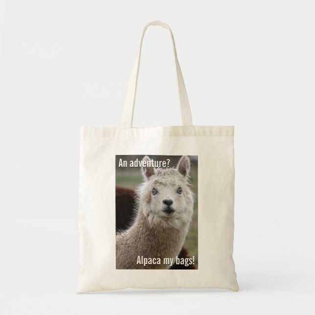Alpaca mis bolsos para la bolsa de asas de la (Frente)