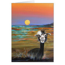 Alpaca - Vincent con tarjeta de historia