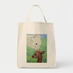 Alpaca y la bolsa de asas de Cria - "beso de la