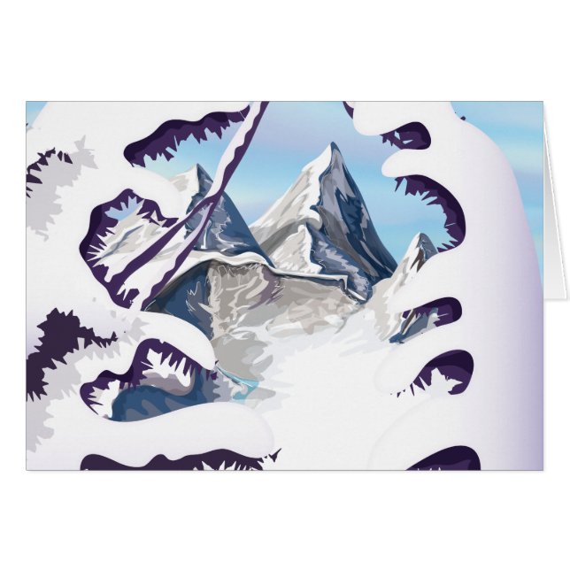 Alpes franceses (Anverso (Horizontal))