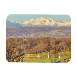 Alpes italianos ven imán de nevera