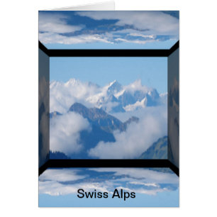Alpes suizos con nubes de Celeste Sheffey