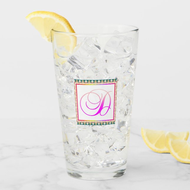 ALPHABET INITIAL D MONOGRAM (Anverso (hielo))