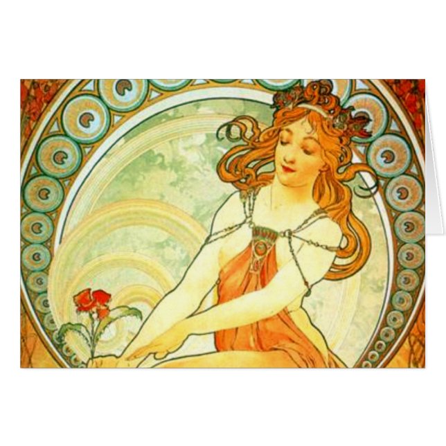 Alphonse Mucha (Anverso (Horizontal))