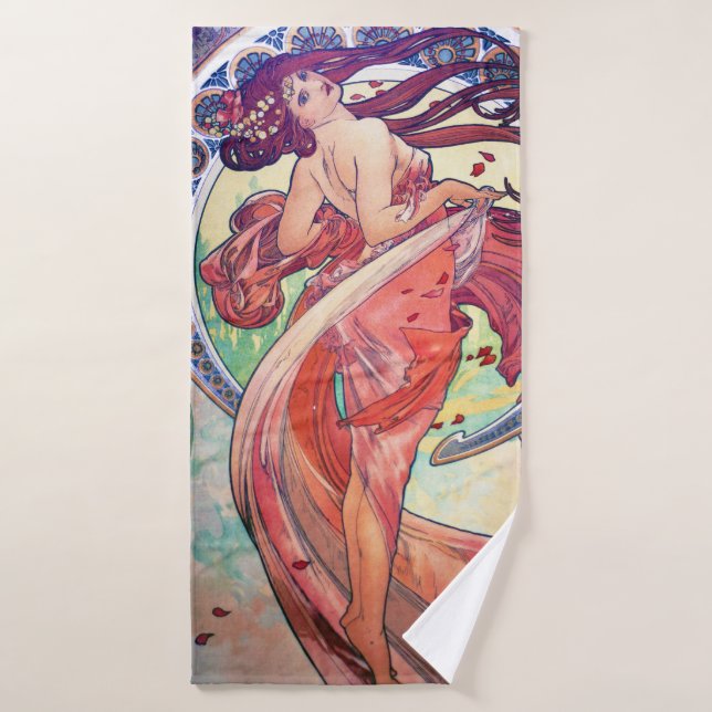 Alphonse Mucha (Toalla de baño)