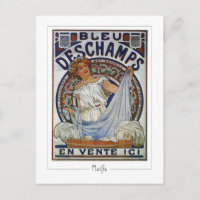 Alphonse Mucha #11 - Tarjeta postal de arte fino