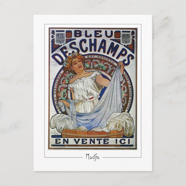 Alphonse Mucha #11 - Tarjeta postal de arte fino (Anverso)