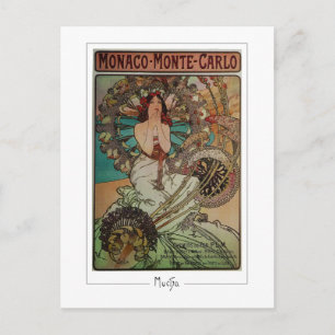Alphonse Mucha #262 - Tarjeta postal de arte fino