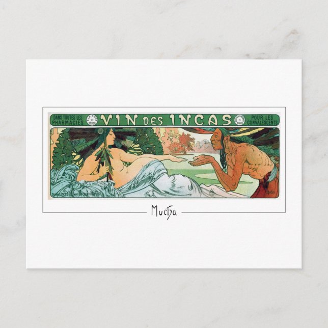 Alphonse Mucha #273 - Tarjeta postal de arte fino (Anverso)