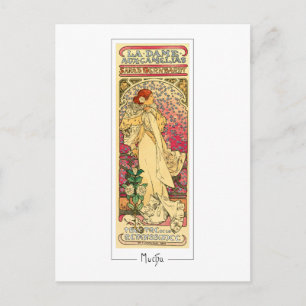 Alphonse Mucha #302 - Tarjeta postal de arte fino