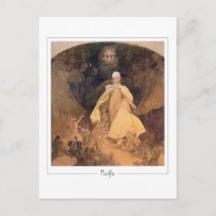 Alphonse Mucha #328 - Tarjeta postal de arte fino