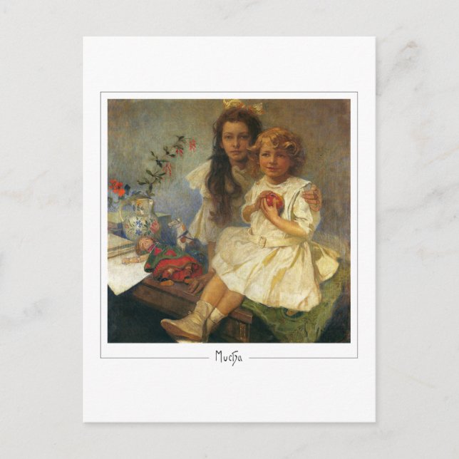 Alphonse Mucha #331 - Postales Bellas Artes (Anverso)