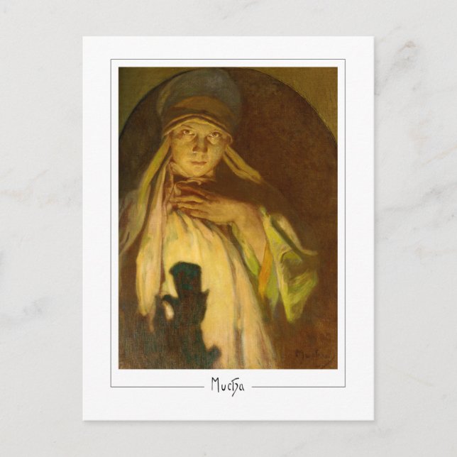 Alphonse Mucha #334 - Postales Bellas Artes (Anverso)